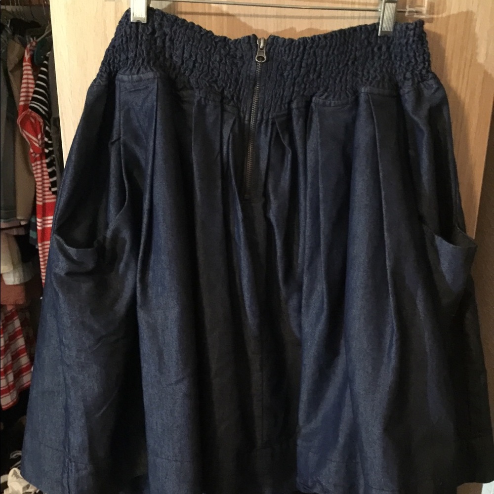 Denim skirt